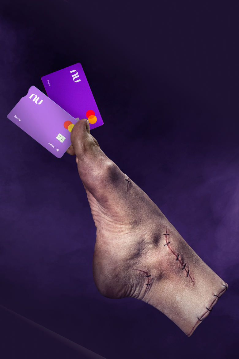 Piecito con tarjetas Nu